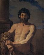 Hercules bust Giovanni Francesco Barbieri Called Il Guercino